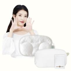 [슬립앤슬립] 아이유 깊은잠베개M+베개커버세트(베개커버색상 랜덤발송)