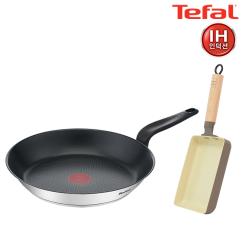 (테팔) G6 인덕션 프리즘 프라이팬(28)+(죠르노펠리체) 인덕션 멀티 사각팬 브라운