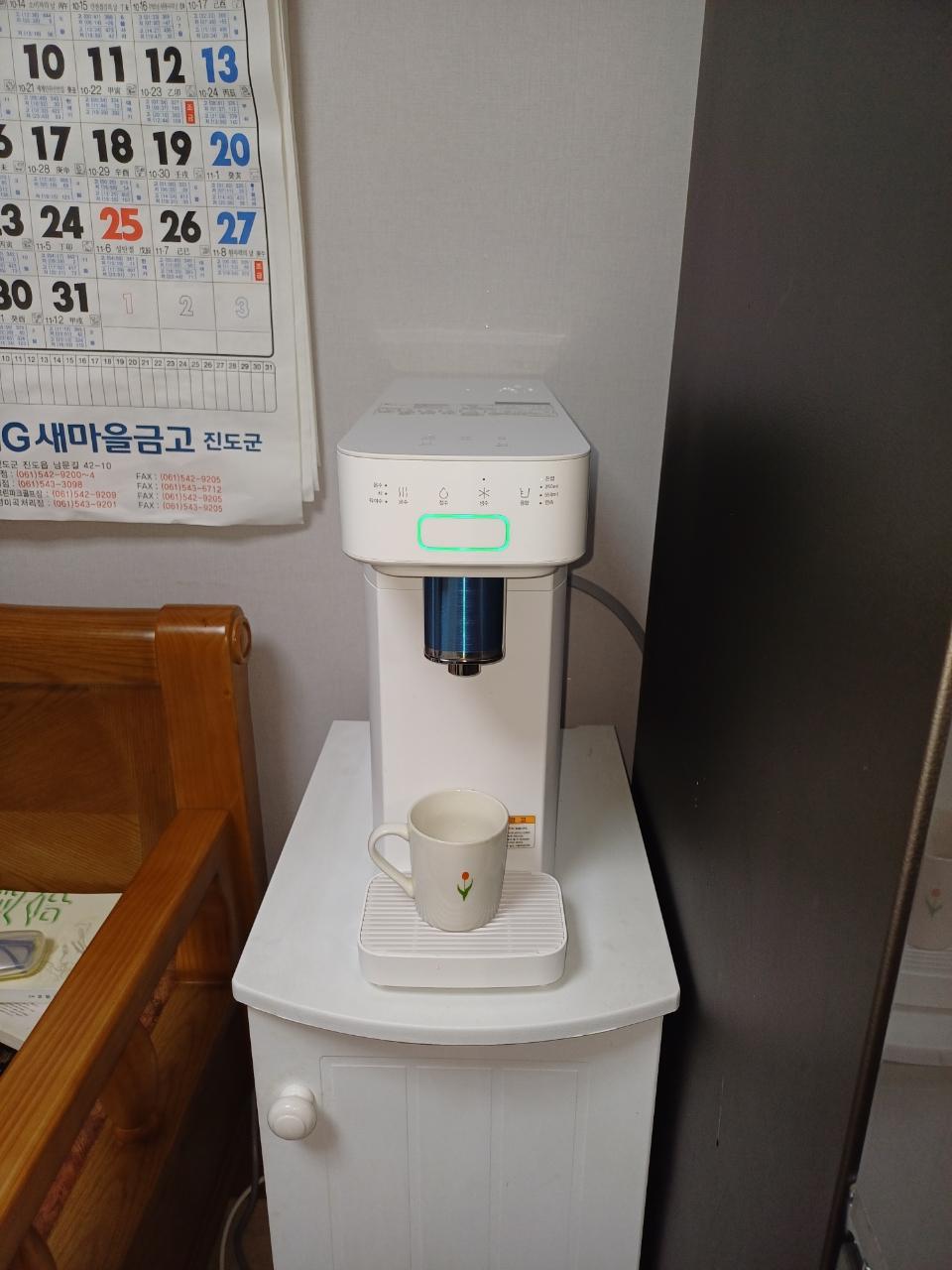 ECO_스스로 직수 정수기_네추럴 화이트